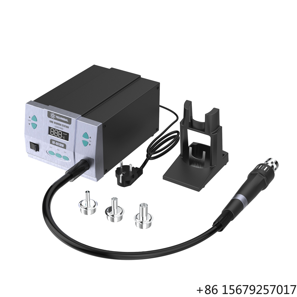 Hot Air Rework Station 861Dw - 8610 861DW SMD BGA ホットエアはんだ付け・リワークステーション、鉛フリー、220V、インテリジェントはんだ付けステーション