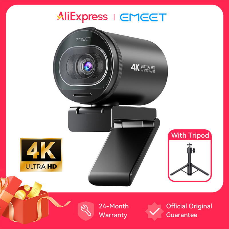 4K Microscope Camera Sony Sensor - 4K ウェブカメラ EMEET S600 スマートカム 三脚付き