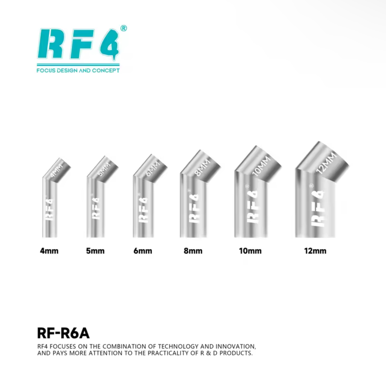 RF4 RF-R6A/B 6-in-1 斜めノズルセット。8 - Hot Air Rework Station 861Dw のレビューと価格