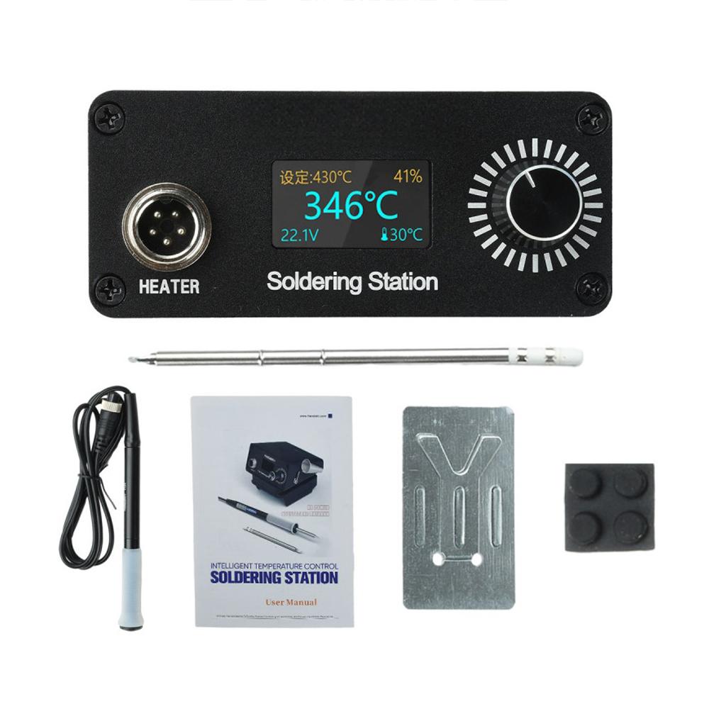 T12 はんだごてステーション、AC100-240V、OLE - T12 Soldering Station Oled のレビューと価格